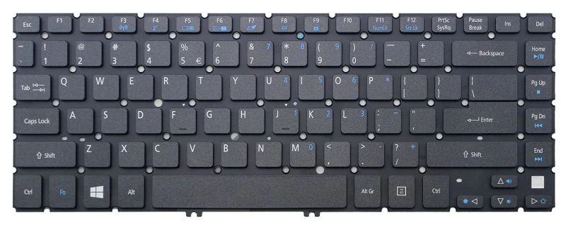 Image of Acer 60.M3SN1.001 laptop spare part Keyboard
