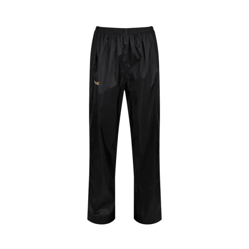 Image of Womens waterproof Trousers Regatta Pack It Noir Female M