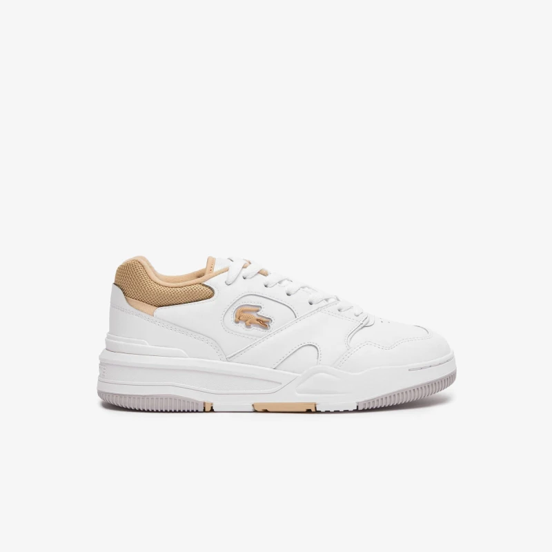 Image of Lacoste Lineshot Trainers - White White 3
