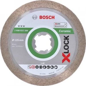 Image of Bosch X-LOCK diamond cut-off wheel 125mm Bosch Accessories 2608615164 Diameter 125mm