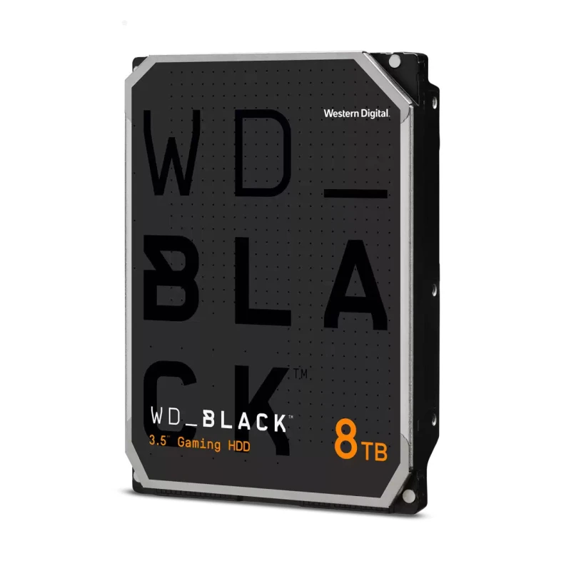 Image of 8TB Western Digital BLACK 3.5" SATA III Hard Drive - 7200RPM, 256MB Cache