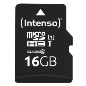 Image of Intenso 3424470 memory card 16GB MicroSD UHS-I Class 10