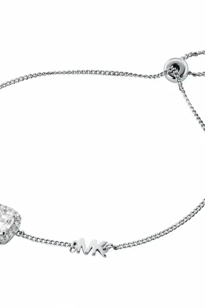 Image of Michael Kors Jewellery Michael Kors Brilliance Sterling Silver Bracelet MKC1404AN040