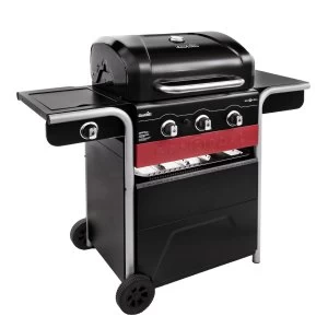 Image of Char-Broil Gas2Coal 330 Gas/Charcoal BBQ - Black