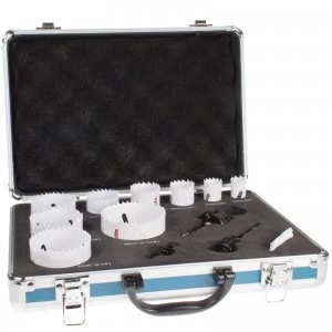 Image of Makita 12 Piece Electricians Bi Metal Hole Saw Set