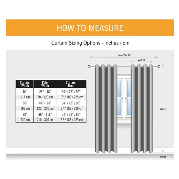 Image of Essential Living Amond Eyelet Ring Top Curtains Charcoal 228cm x 228cm