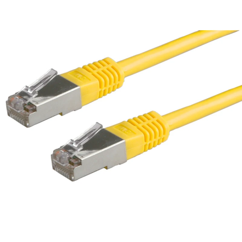 Image of VALUE S/FTP (PiMF) Patch Cord Cat.6. yellow 2 m