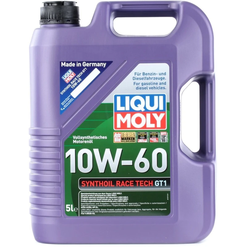 Image of LIQUI MOLY 8909 Engine oil Capacity: 5l, 10W-60, Synthetic Oil Engine Oil (1862)