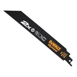 Image of DEWALT 2X Life Metal Reciprocating Blades 203mm Pack of 5