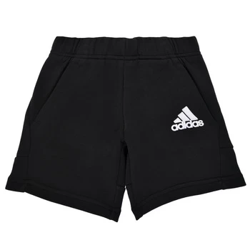 Image of adidas B BOS SHORT boys's Childrens shorts in Black - Sizes 11 / 12 years,13 / 14 years,6 / 7 years,7 / 8 years,8 / 9 ans