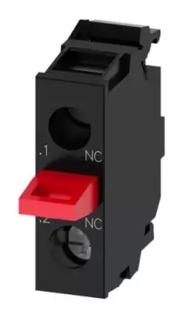 Image of Siemens SIRIUS ACT Contact Block - 1NC 5 500 V ac/dc