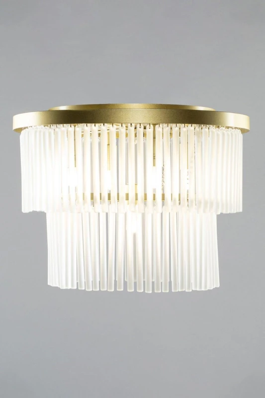 Image of BHS Lighting Aubrey Flush Ceiling Light Gold