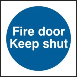 Image of B-Safe FIRE DOOR KEEP SHUT RPVC (PK5) 100MM X 100MM