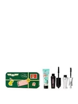 Image of Benefit Merry Mini Mail Eyebrow Gel, Mascara & Primer Gift Set, One Colour, Women