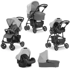 Image of Hauck Shopper Trioset Travel System - Grey