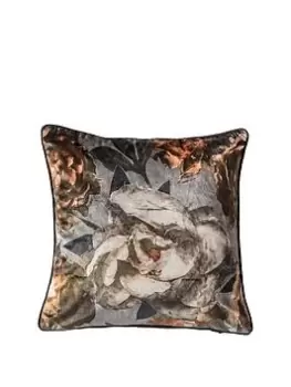 Image of Gallery Vintage Peony Cushion - Mink