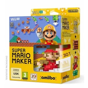 Image of Super Mario Maker Amiibo Limited Edition Nintendo Wii U Game