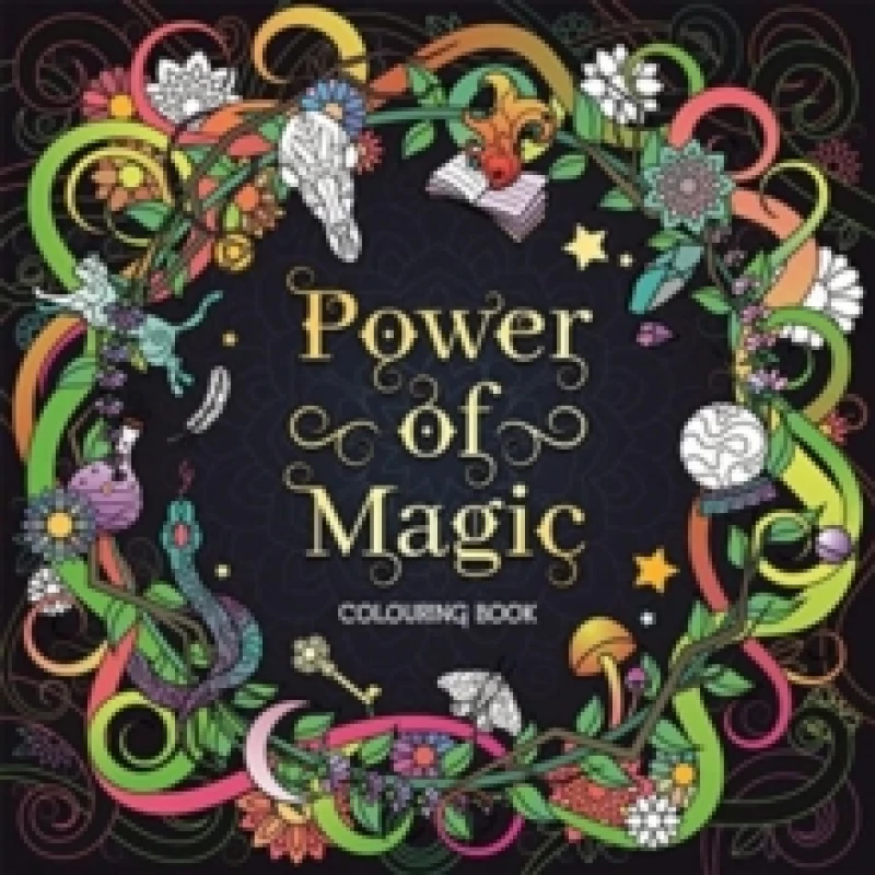 Image of Power of Magic Colouring Book Paperback / softback