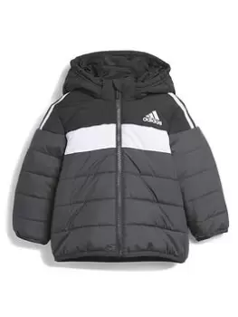 Image of adidas Sportswear Infant Padded Jacket, Black, Size 3-6 Months, Women