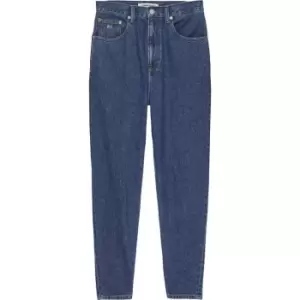 Image of Tommy Jeans Mom Jean Uhr Tprd Nos 6011 - Blue