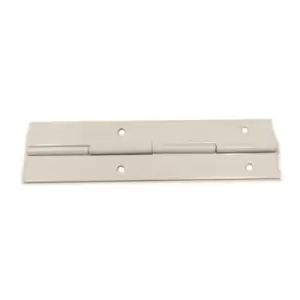 Image of Airtic Metal Piano Hinge Gold Colour 30 x 120mm - White, Pack of 1