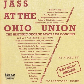 Image of The George Lewis Ragtime Band - Jass at the Ohio Union CD