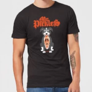Image of Mr Pickles Ripped Face Mens T-Shirt - Black