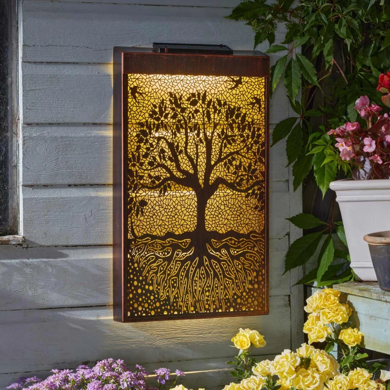 Image of Smart Solar LED Tree of Life Illumina DecorPanel