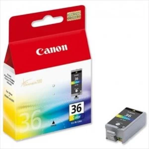 Image of Canon CLI36 Tri Colour Ink Cartridge