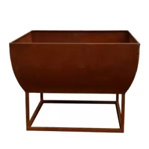 Image of Ivyline 35cm Outdoor Windermere Firebowl - Rust Iron