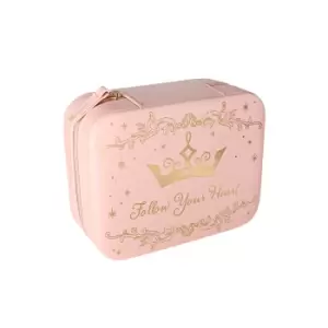 Image of Disney Princess Pink Zip Around Jewellery Case