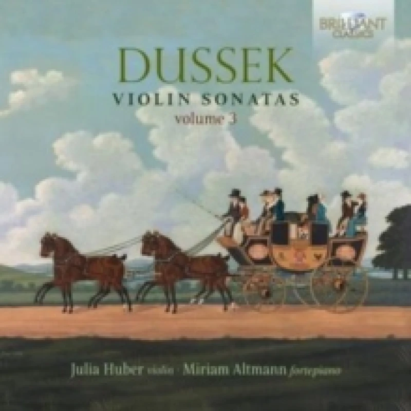 Image of Dussek: Violin Sonatas CD / Album