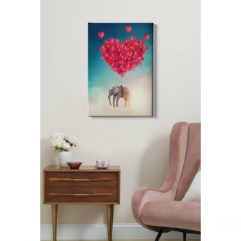 Image of Kanvas Tablo (50 x 70) - 203 Multicolor Decorative Canvas Painting