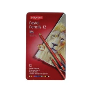 Image of Derwent Pastel Pencils Set of 12