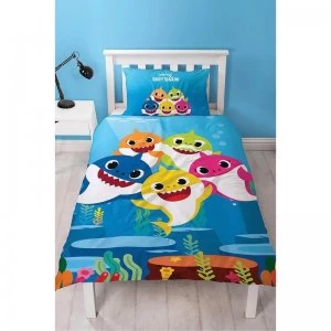 Image of Baby Shark Underwater Duvet Set
