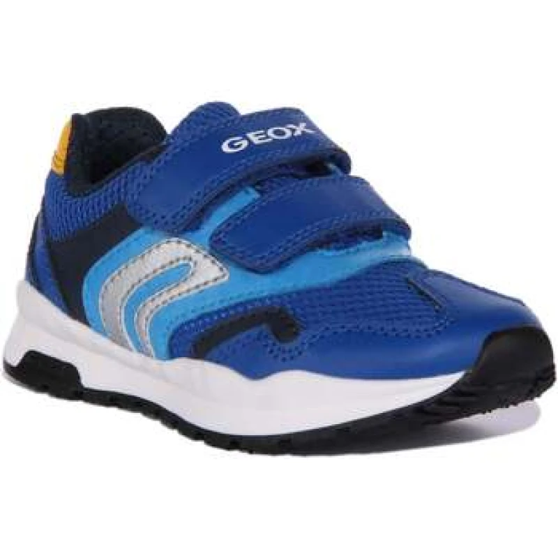 Image of Geox J Pavel B. A boys's Trainers in Blue