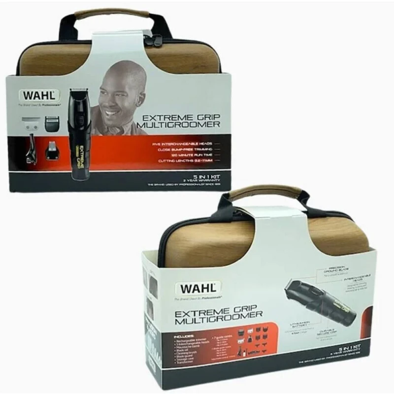 Image of Wahl Extreme Grip 5 In1 Multi groomer - 9893-813 in Black Unisex