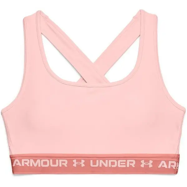 Image of Under Armour Crossback Mid Sports Bra 8 (XS) Purple 34125269310
