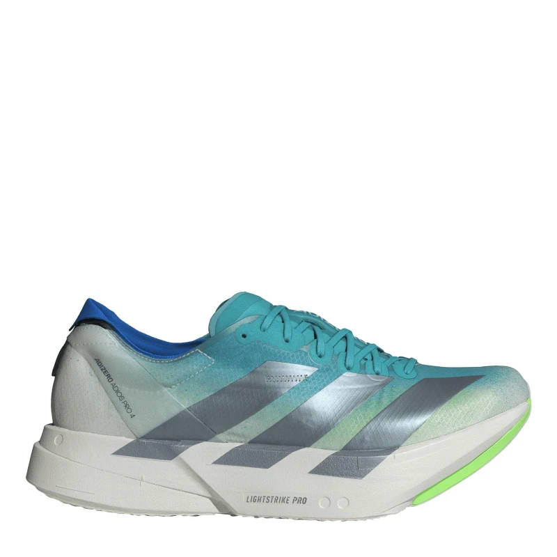 Image of adidas Adizero Adios Pro 4 Shoes Mens Aqua male 7 (40.7)