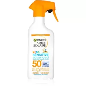 Image of Garnier Ambre Solaire Sensitive Advanced Protective Spray For Kids SPF 50+ 270 ml