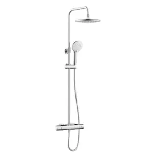 Image of Bristan Buzz 2 Adjustable Rigid Riser Diverter Shower - 479933