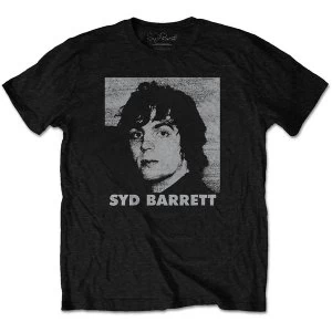 Image of Syd Barrett - Headshot Mens Medium T-Shirt - Black