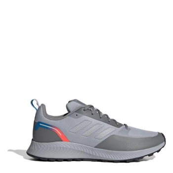 Image of adidas Runfalcon 2 Mens Trail Running Shoes - Grey