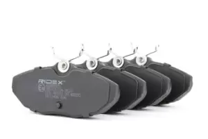 Image of RIDEX Brake pad set JAGUAR,FORD USA,LINCOLN 402B0651 1W4Z2200AA,4W4Z2200AA,XW4Z2200AA 02C2C40194,C2C022316,C2C20585,C2C22316,C2C40194,C2C8342,XR810211