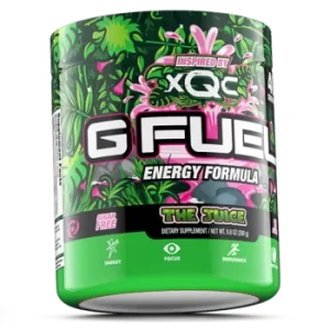 Image of G Fuel XQC The Juice Tub (40 Servings) Elite Energy and Endurance Formula