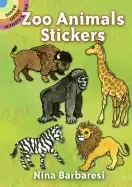 Image of zoo animals stickers