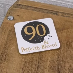 Image of Brightside '90 & Perfectly Brewed' Coaster