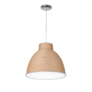 Image of Hangar Dome Pendant Ceiling Lights Brown
