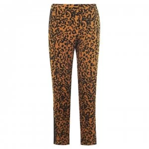 Image of Biba Womens Snake Side Trousers - leopard