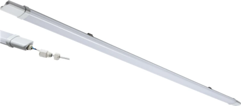 Image of Netlighting Knightsbridge TorlanECO Fast Fix 230V IP65 5FT 1530mm 45W LED Batten 4000K TORE4K45 White